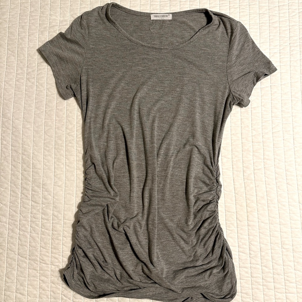 Gray Women's Maternity Top